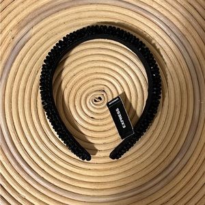 Express Black Bead Headband